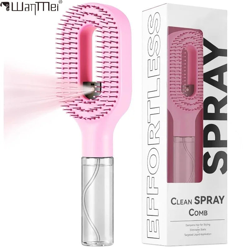 MistGlide 2-in-1 Hair Brush